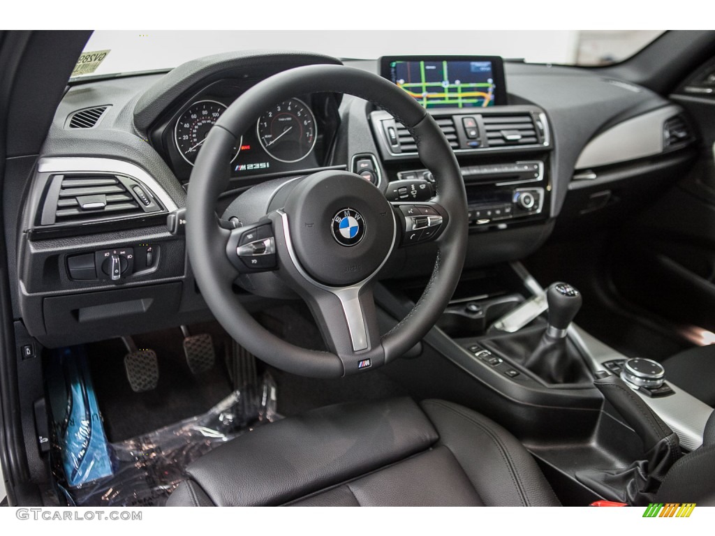 Black Interior 2016 BMW M235i Coupe Photo #108971842