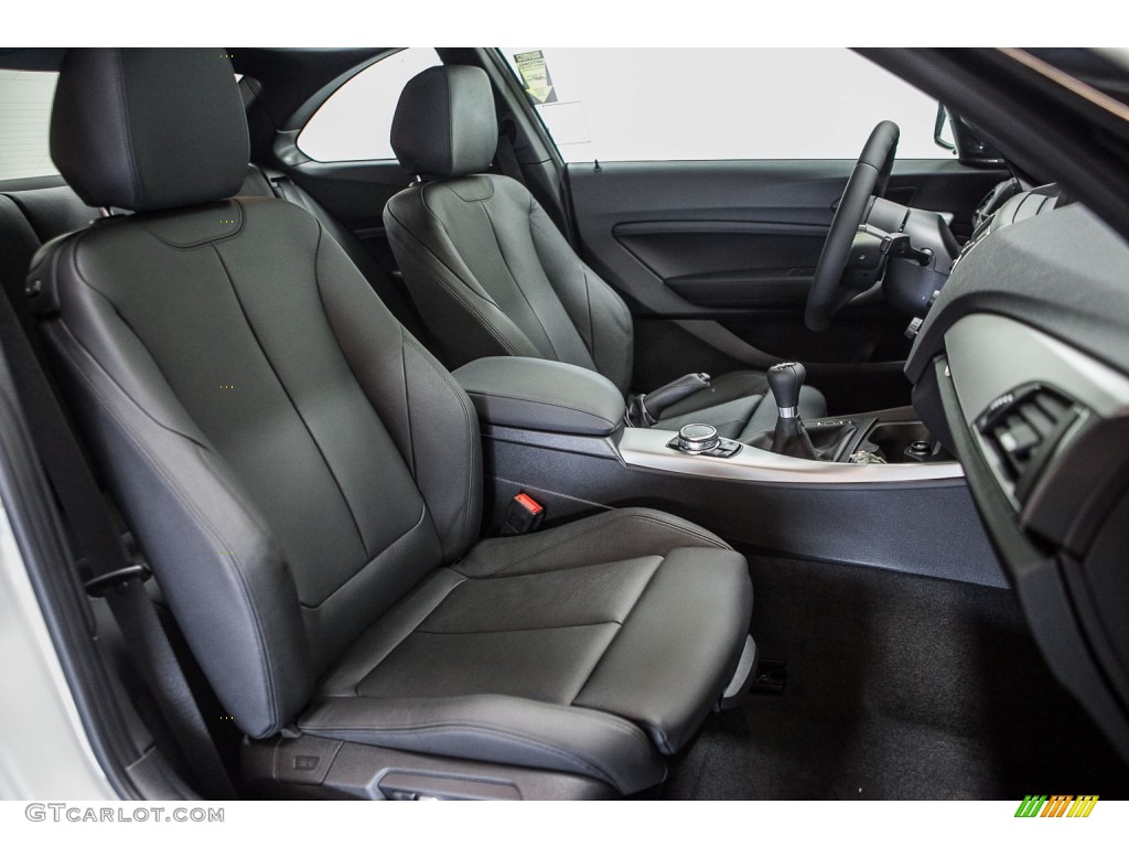 Black Interior 2016 BMW M235i Coupe Photo #108971851