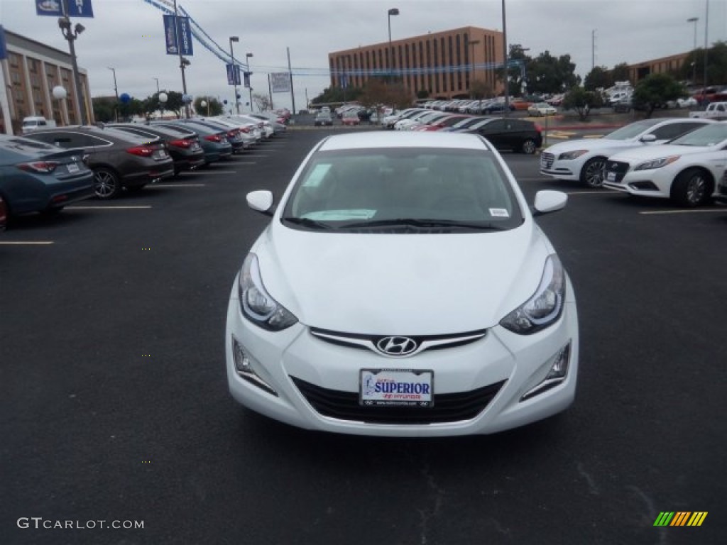 2016 Elantra SE - White / Beige photo #3
