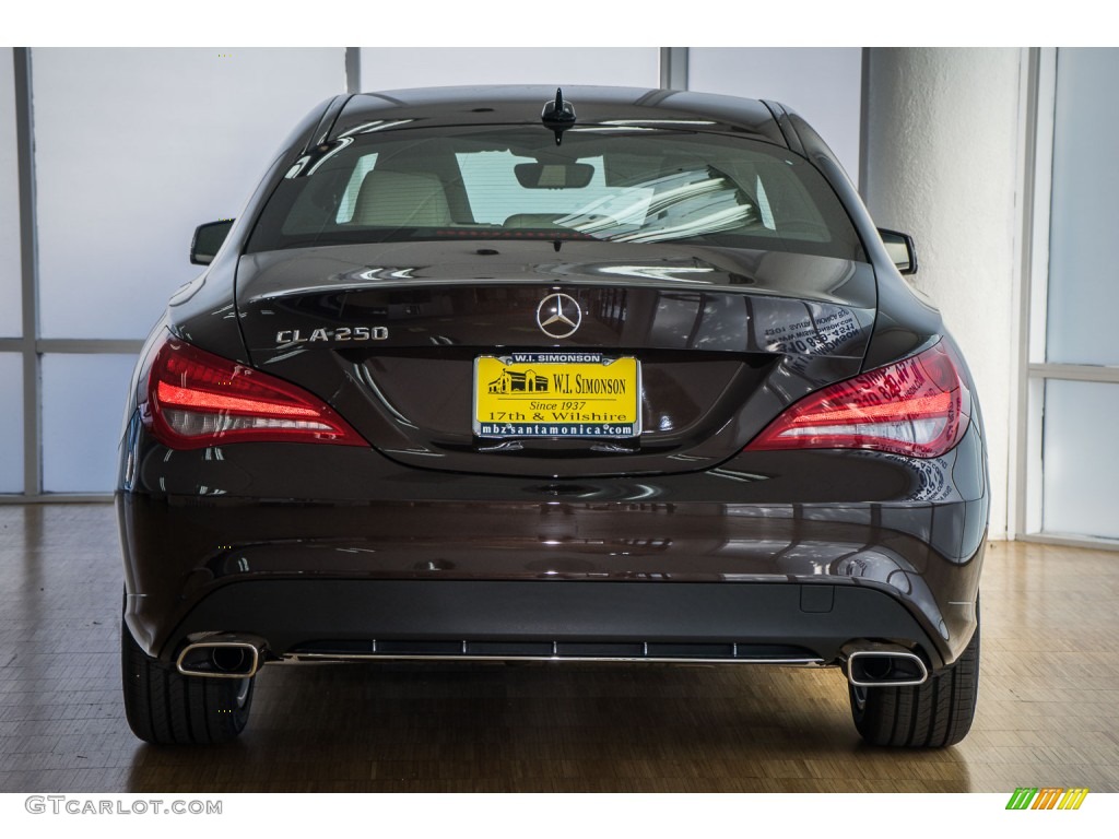 2016 CLA 250 - Cocoa Brown Metallic / Beige photo #4