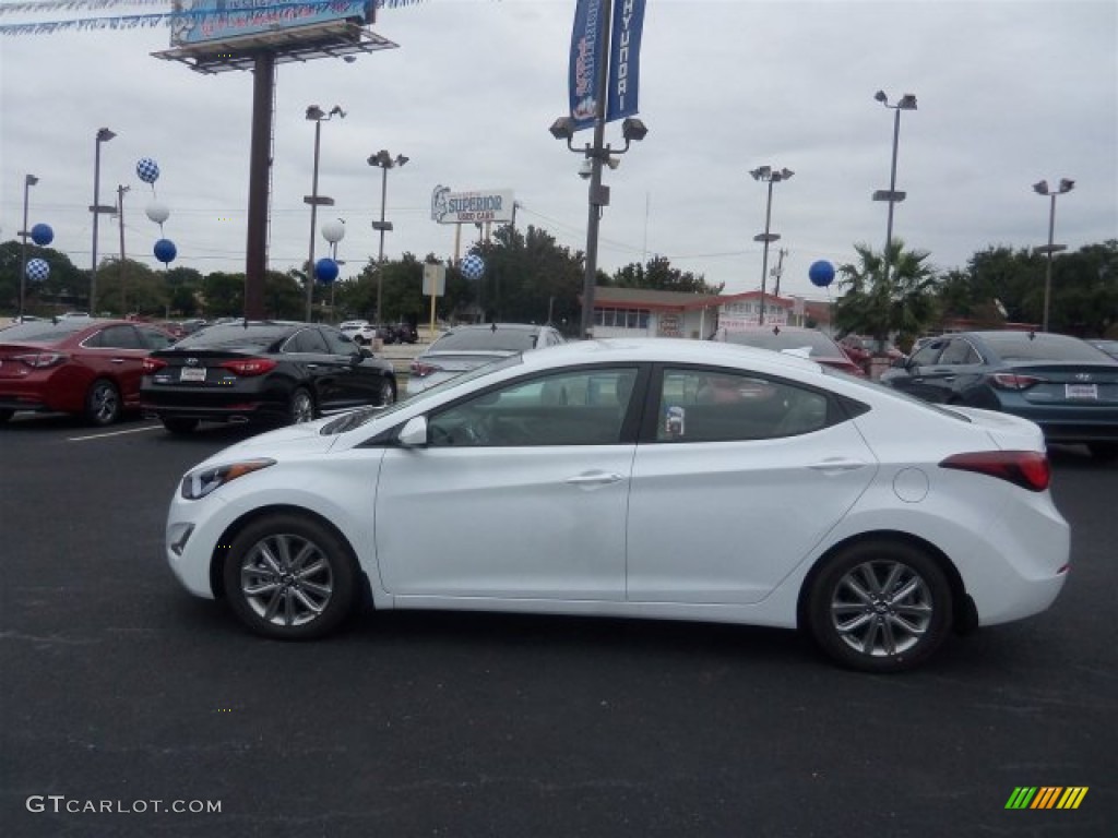 2016 Elantra SE - White / Beige photo #6