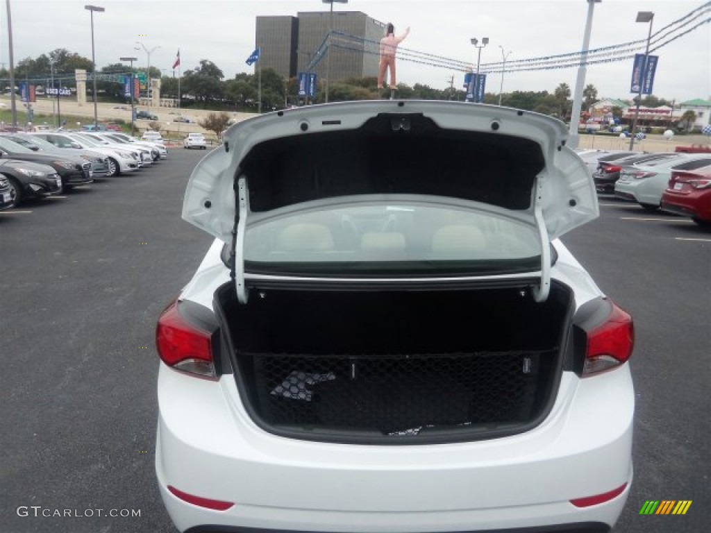 2016 Elantra SE - White / Beige photo #16