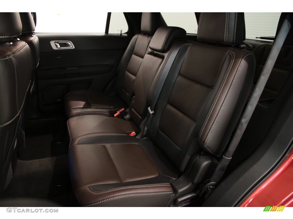 2013 Explorer Sport 4WD - Ruby Red Metallic / Charcoal Black/Sienna photo #16