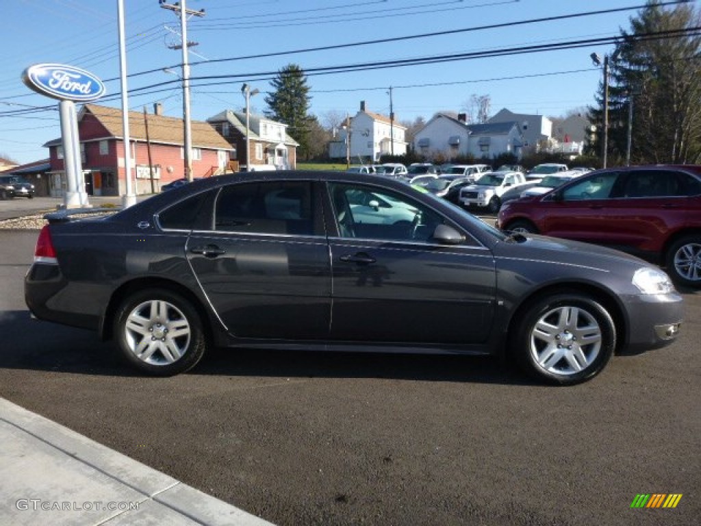 2009 Impala LT - Slate Metallic / Ebony photo #4