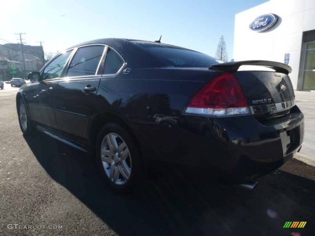 2009 Impala LT - Slate Metallic / Ebony photo #8