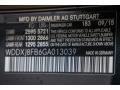 183: Magnetite Black Metallic 2016 Mercedes-Benz S 550 4Matic Coupe Color Code