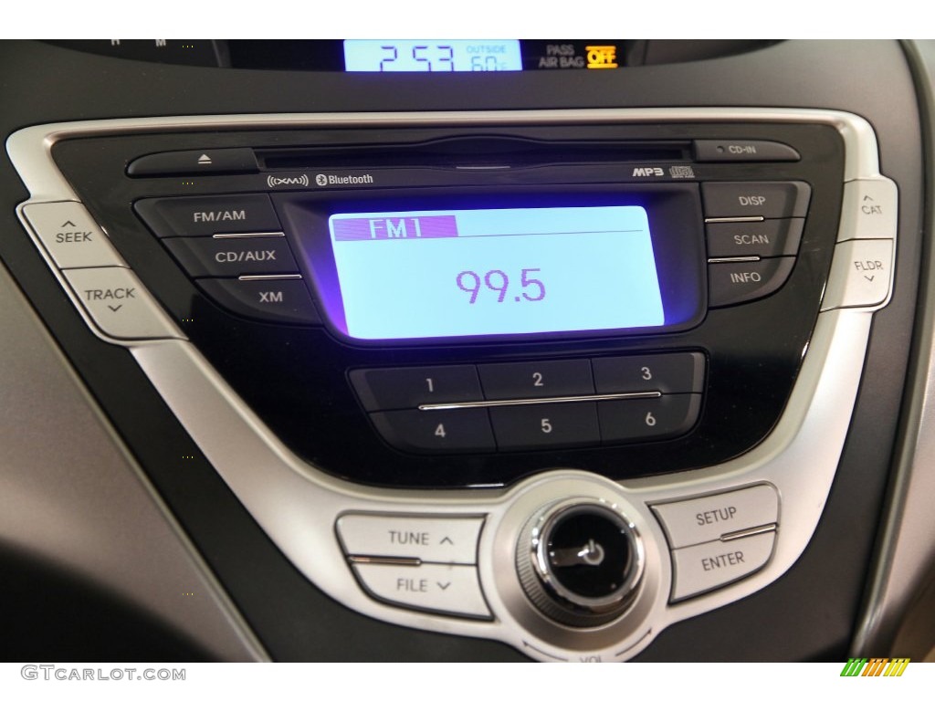 2012 Elantra Limited - Shimmering White / Beige photo #10
