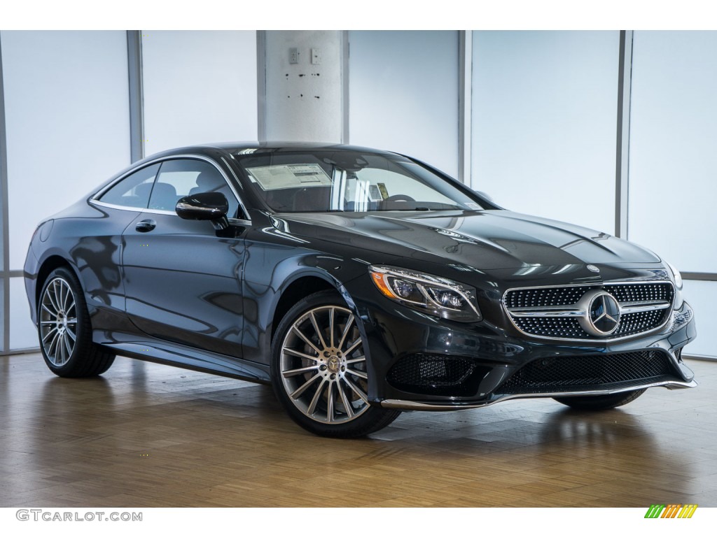 Magnetite Black Metallic 2016 Mercedes-Benz S 550 4Matic Coupe Exterior Photo #108975725