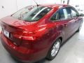 2016 Ruby Red Ford Focus SE Sedan  photo #8