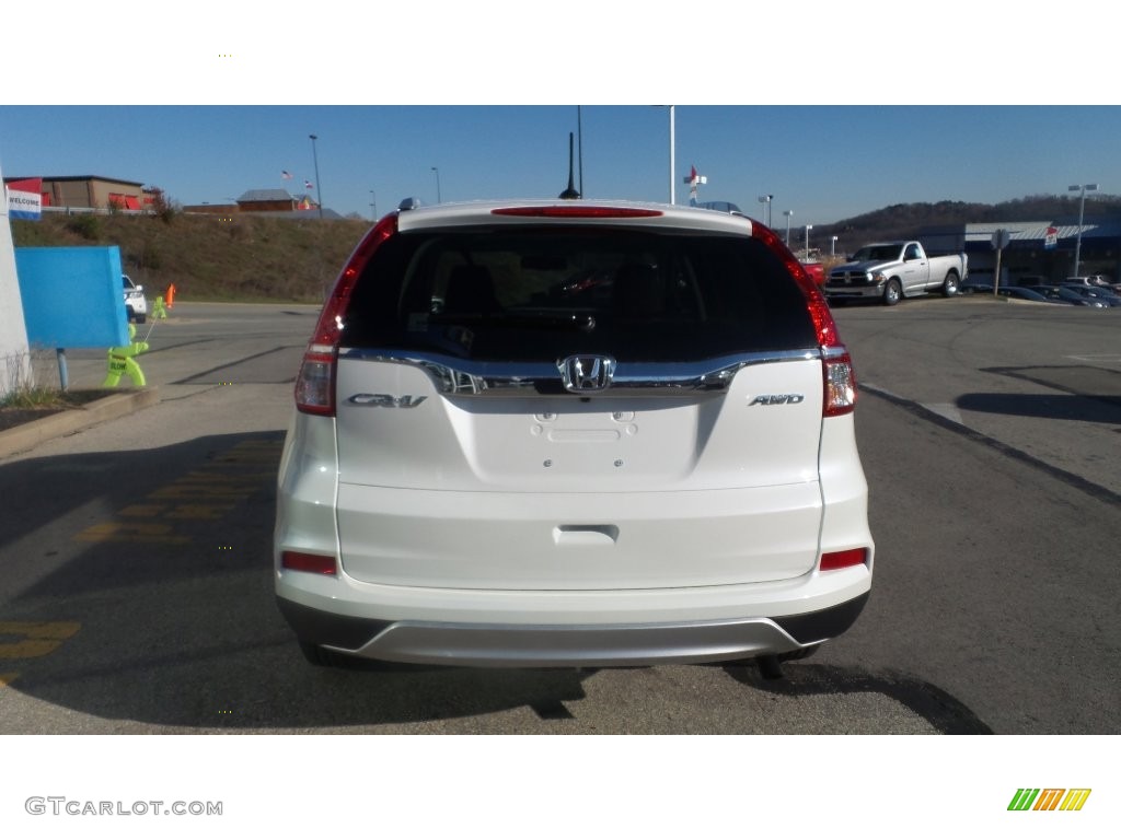 2016 CR-V EX-L - White Diamond Pearl / Black photo #4