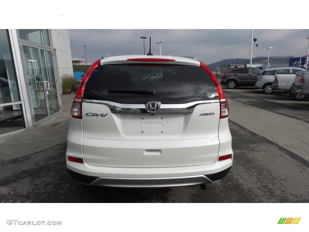 2016 CR-V EX-L AWD - White Diamond Pearl / Beige photo #5