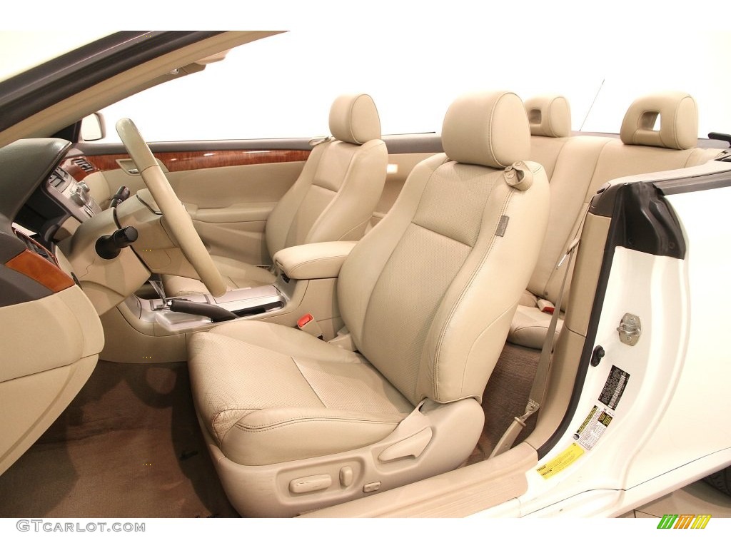 2008 Solara SLE V6 Convertible - Blizzard White Pearl / Ivory photo #8