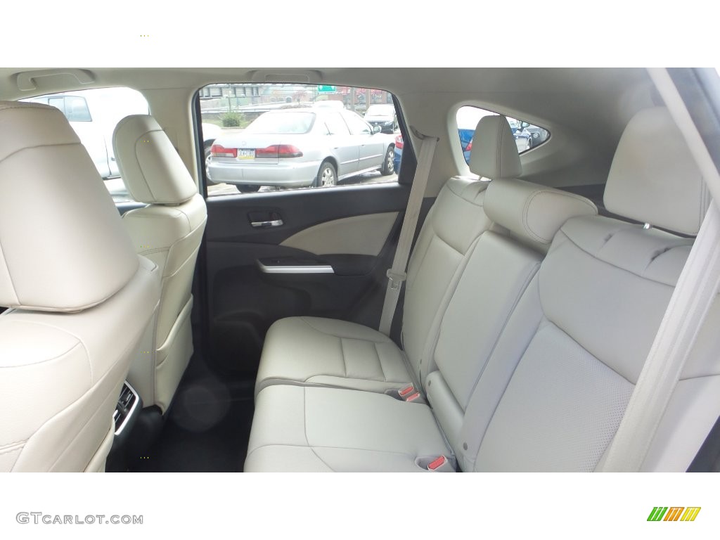 2016 CR-V EX-L AWD - White Diamond Pearl / Beige photo #10