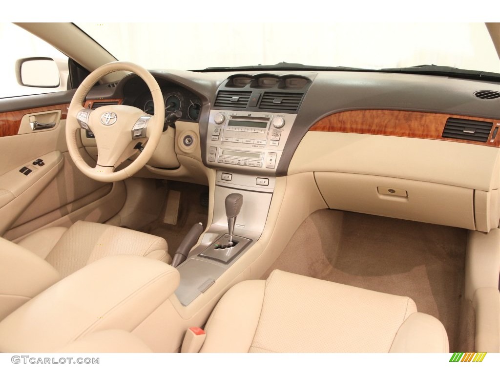 2008 Solara SLE V6 Convertible - Blizzard White Pearl / Ivory photo #19
