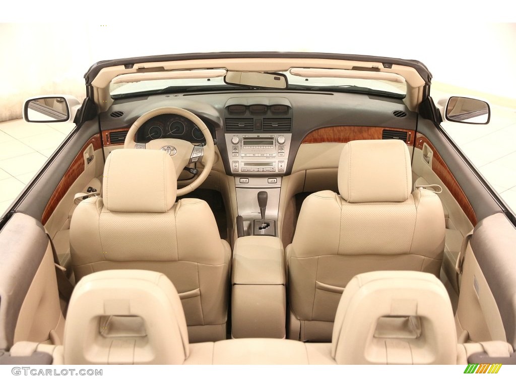 2008 Solara SLE V6 Convertible - Blizzard White Pearl / Ivory photo #23