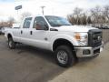 2011 Oxford White Ford F350 Super Duty XL Crew Cab 4x4  photo #2