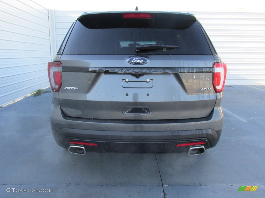 2016 Explorer Sport 4WD - Magnetic Metallic / Ebony Black photo #5