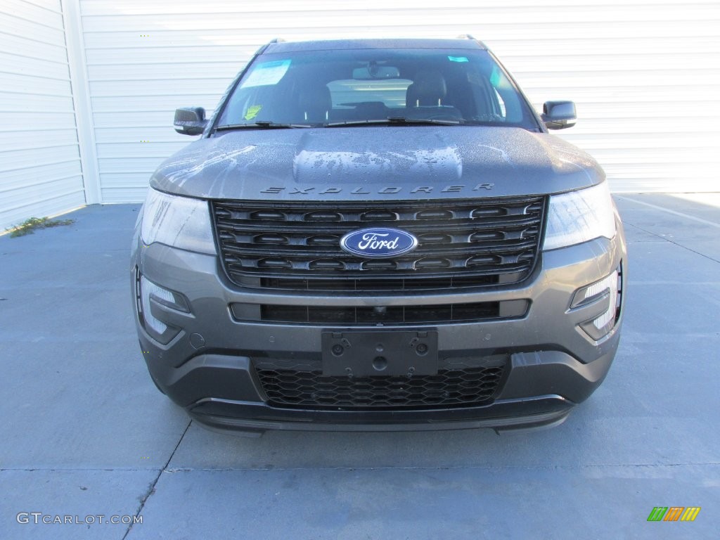 2016 Explorer Sport 4WD - Magnetic Metallic / Ebony Black photo #8
