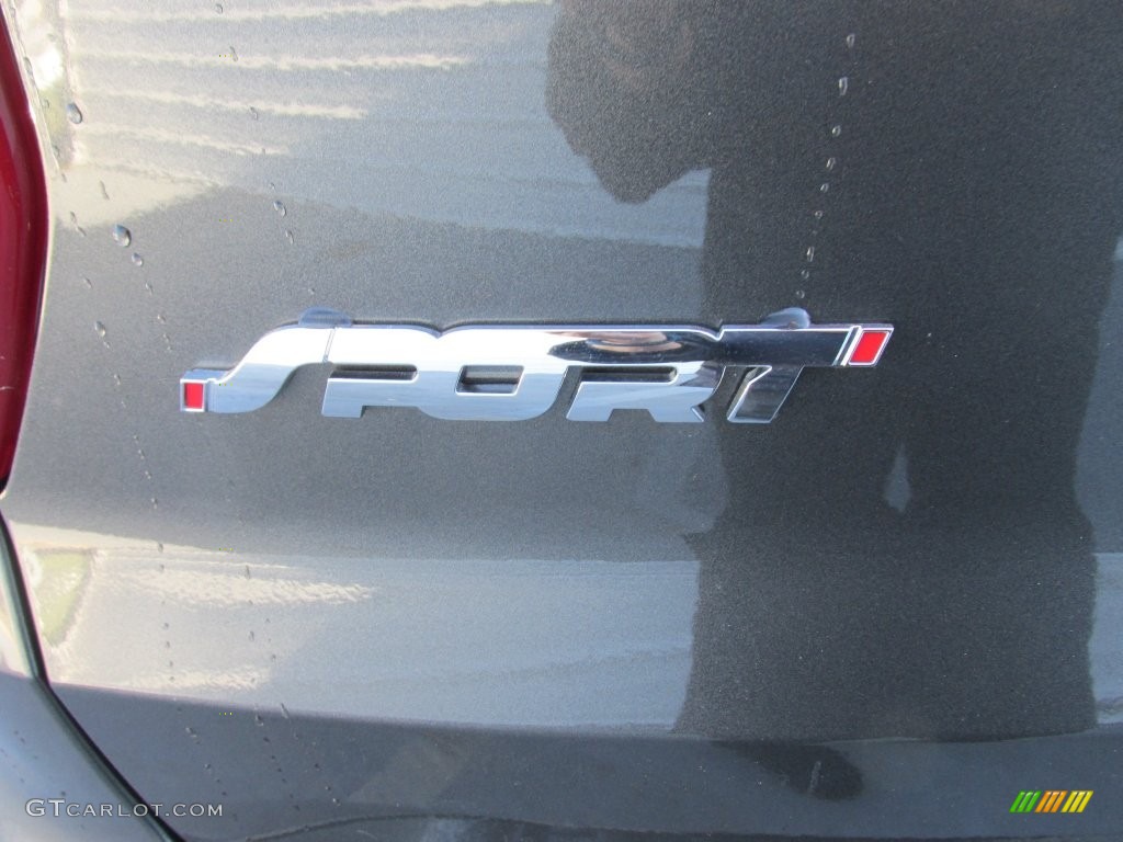 2016 Explorer Sport 4WD - Magnetic Metallic / Ebony Black photo #13