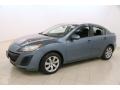 Gunmetal Blue Mica 2011 Mazda MAZDA3 i Sport 4 Door Exterior