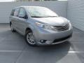 2015 Silver Sky Metallic Toyota Sienna XLE  photo #1