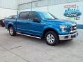 Blue Flame Metallic 2015 Ford F150 XLT SuperCrew