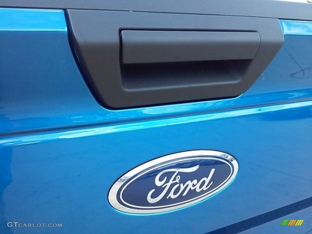 2015 F150 XLT SuperCrew - Blue Flame Metallic / Medium Earth Gray photo #16