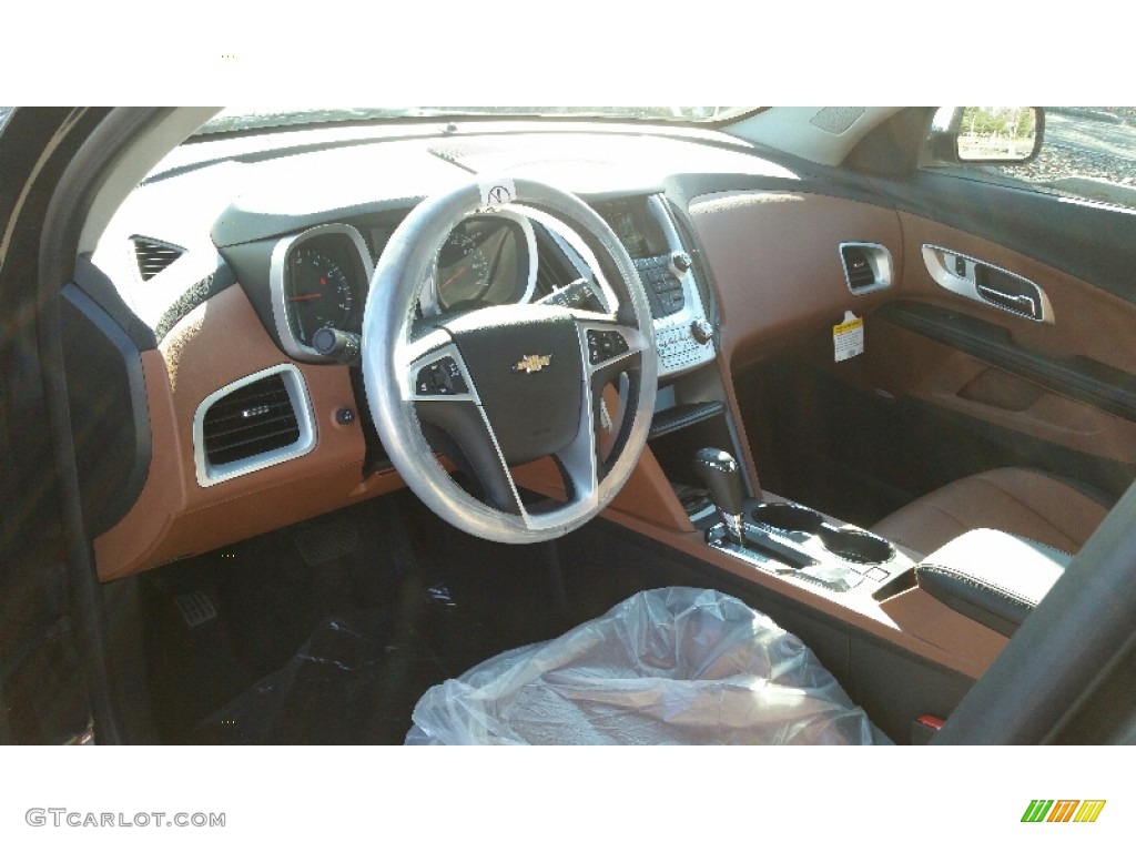 Saddle Up/Jet Black Interior 2016 Chevrolet Equinox LTZ AWD Photo #108980837