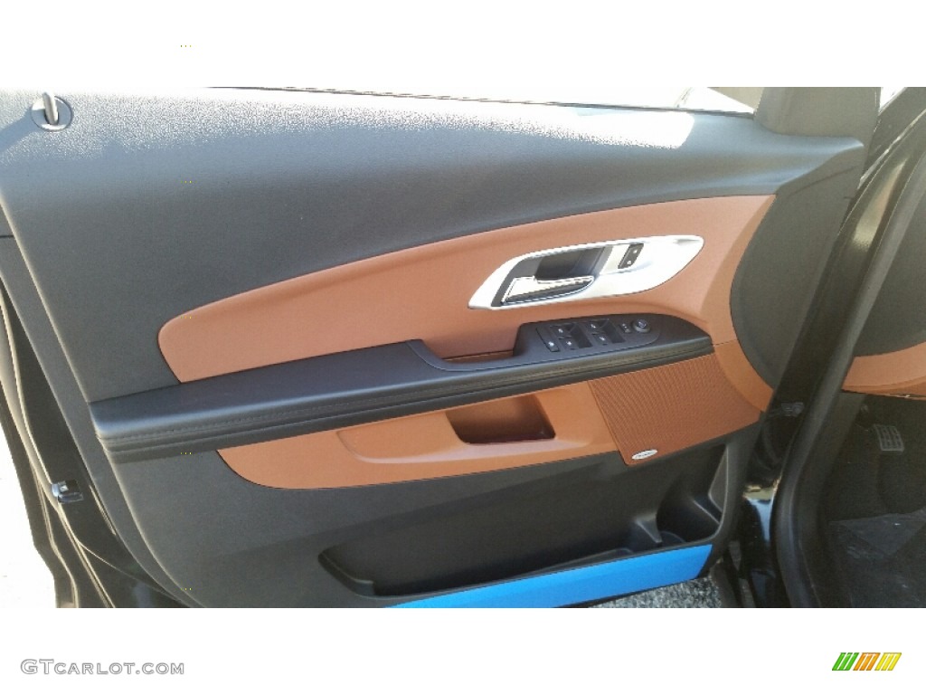 2016 Chevrolet Equinox LTZ AWD Saddle Up/Jet Black Door Panel Photo #108980867
