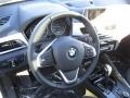 2016 BMW X1 Black Interior Steering Wheel Photo