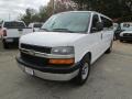 Summit White - Express LS 3500 Passenger Van Photo No. 2