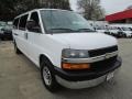 Summit White - Express LS 3500 Passenger Van Photo No. 5