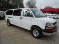 Summit White - Express LS 3500 Passenger Van Photo No. 6