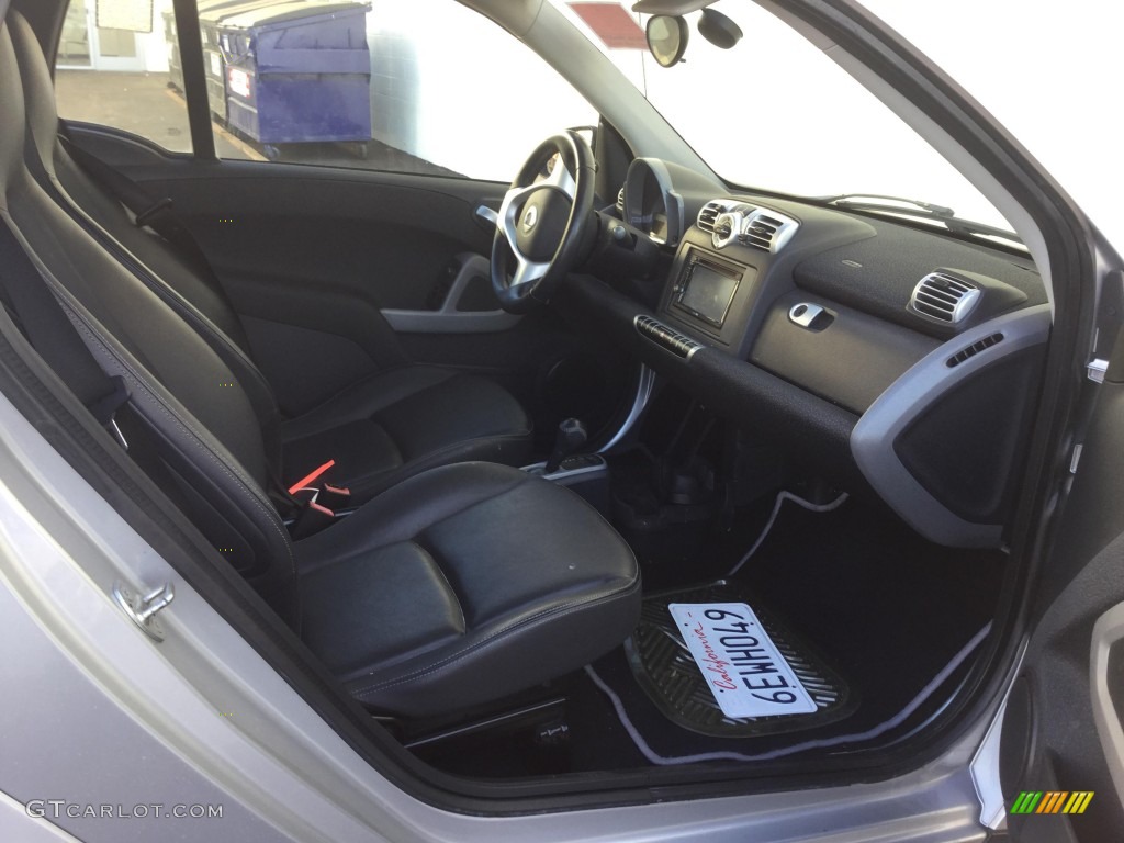 2008 fortwo passion cabriolet - Silver Metallic / Design Black photo #6