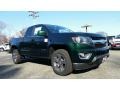 2016 Rainforest Green Metallic Chevrolet Colorado LT Extended Cab 4x4  photo #1