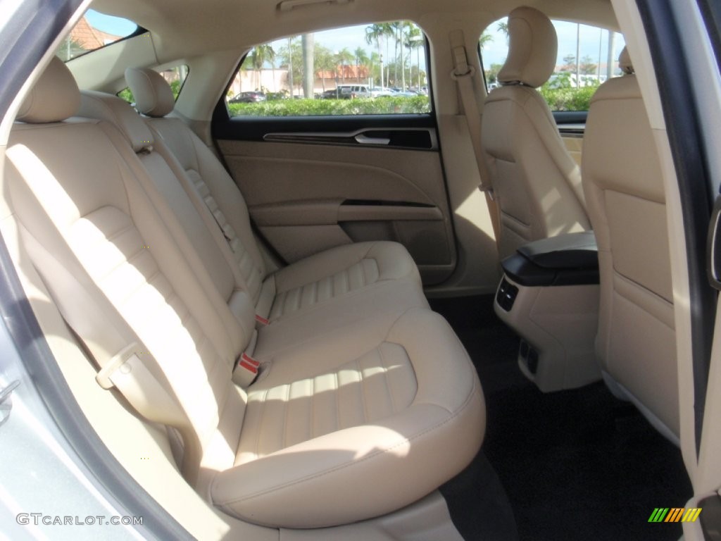 2015 Ford Fusion Energi SE Rear Seat Photos