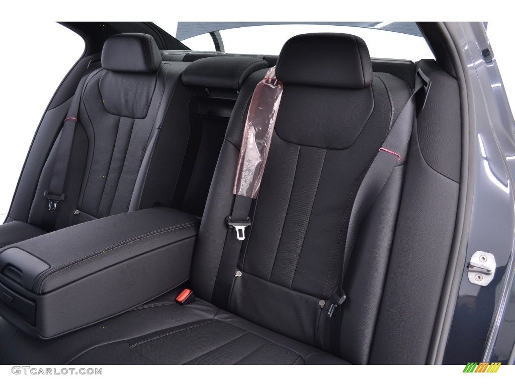 Black Interior 2016 BMW 7 Series 740i Sedan Photo #108986066