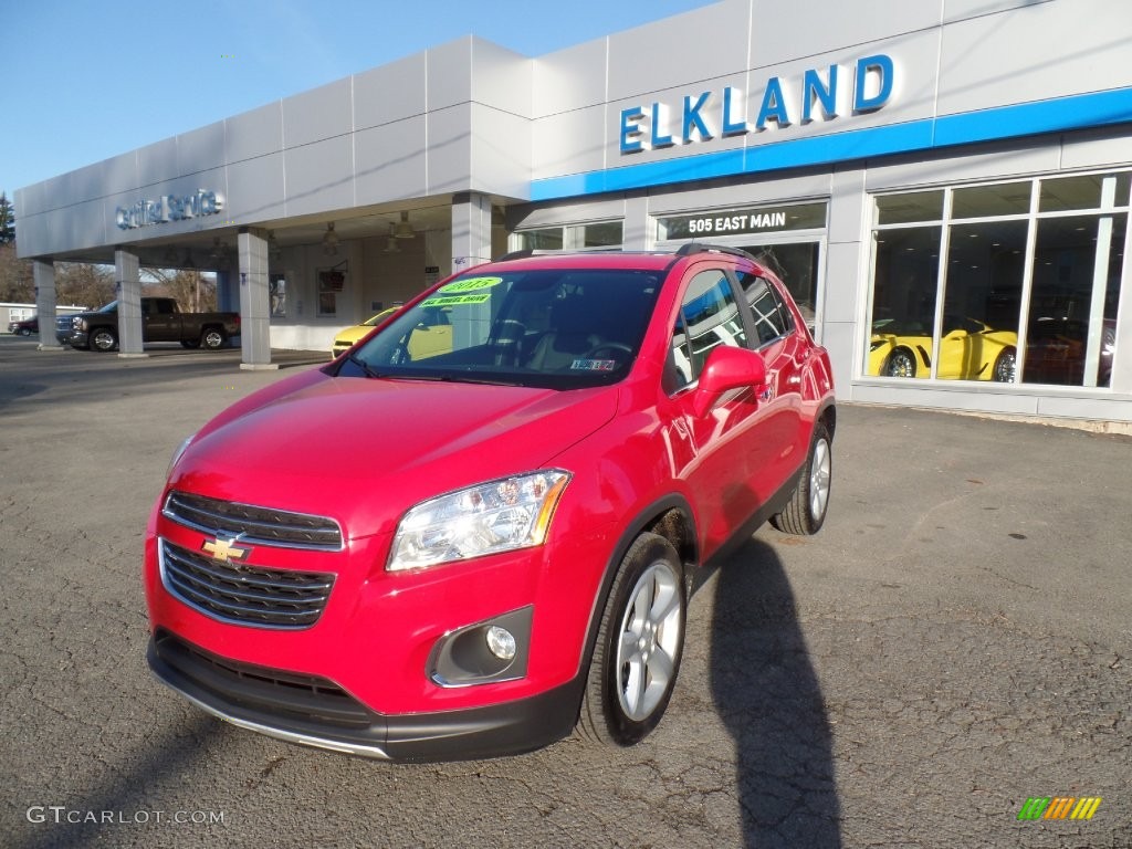 2015 Trax LTZ AWD - Blaze Red / Jet Black photo #1