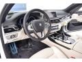 2016 BMW 7 Series Ivory White Interior Prime Interior Photo