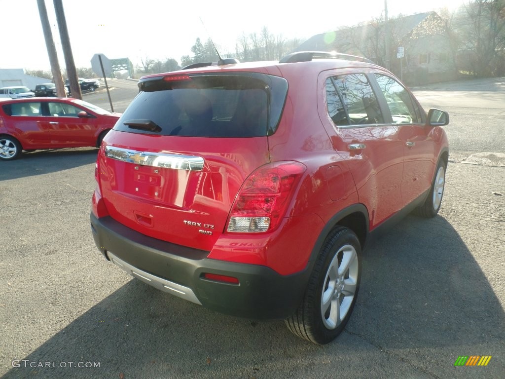 2015 Trax LTZ AWD - Blaze Red / Jet Black photo #5