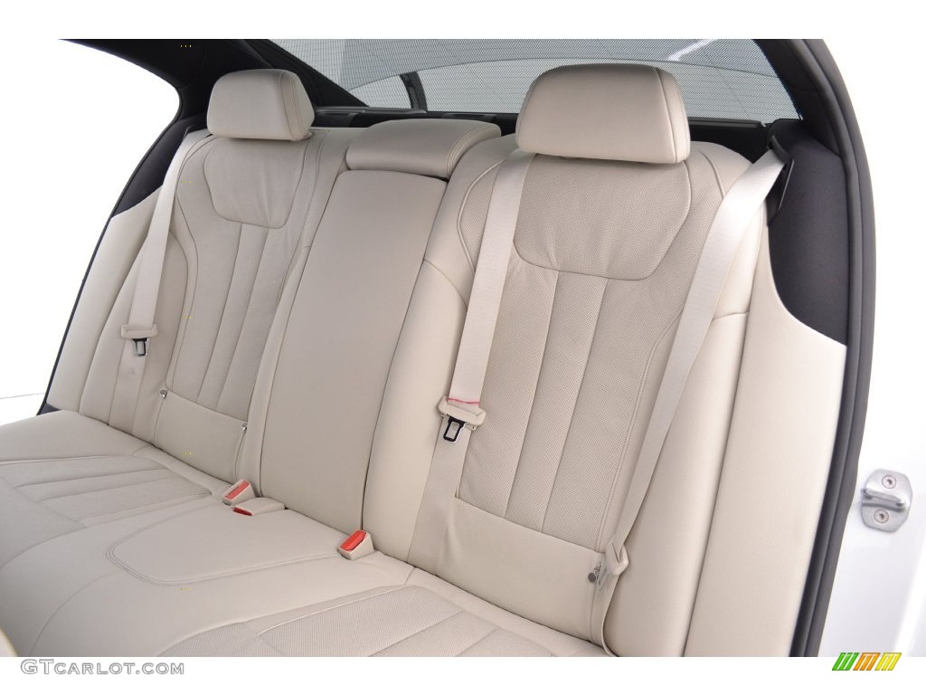 Ivory White Interior 2016 BMW 7 Series 740i Sedan Photo #108986366