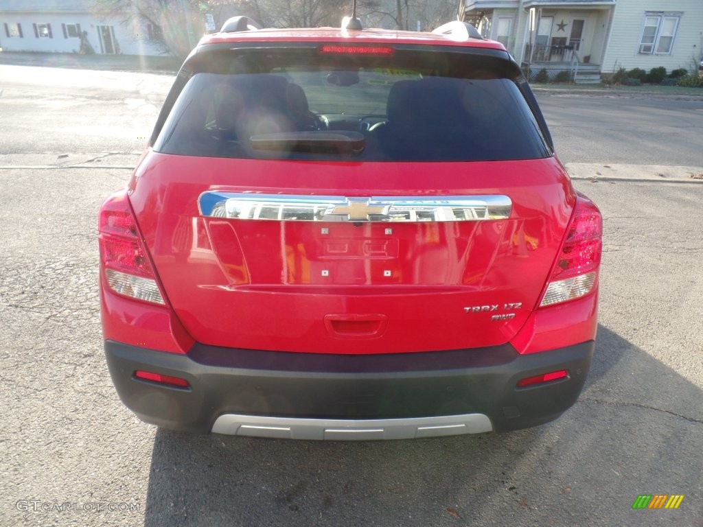 2015 Trax LTZ AWD - Blaze Red / Jet Black photo #6