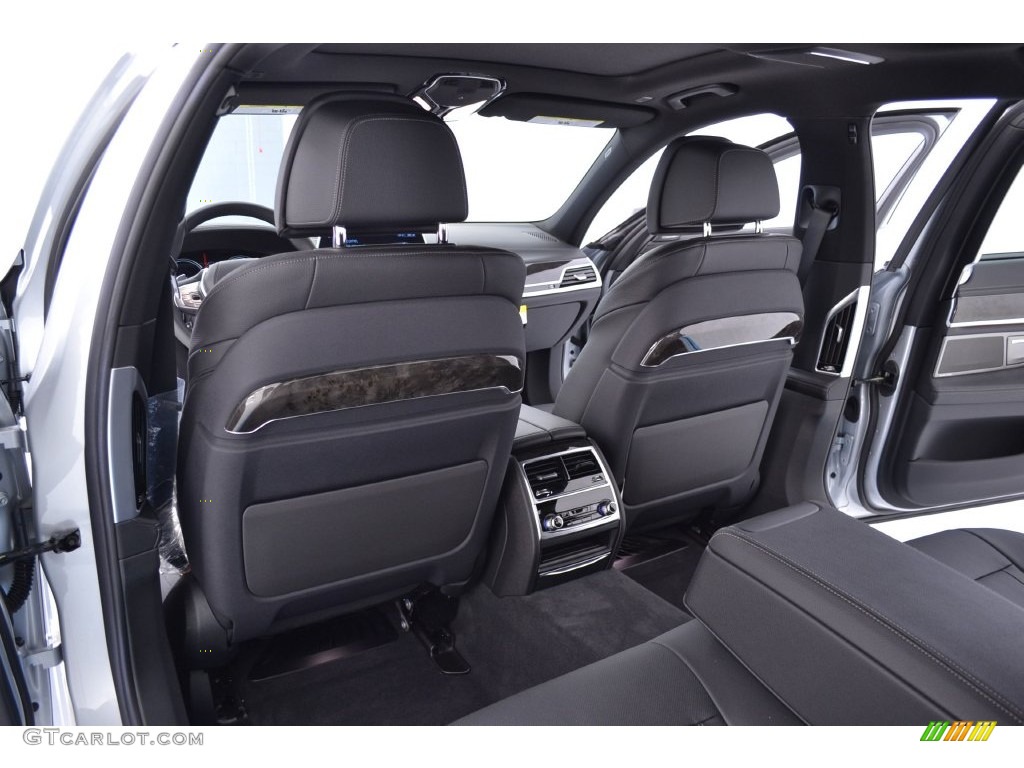 Black Interior 2016 BMW 7 Series 740i Sedan Photo #108986705