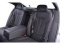 2016 BMW 7 Series Black Interior Rear Seat Photo
