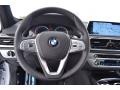 2016 BMW 7 Series Black Interior Steering Wheel Photo