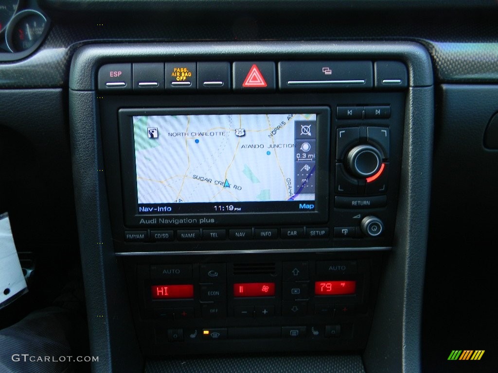 2008 S4 4.2 quattro Sedan - Dolphin Grey Metallic / Black/Silver photo #15