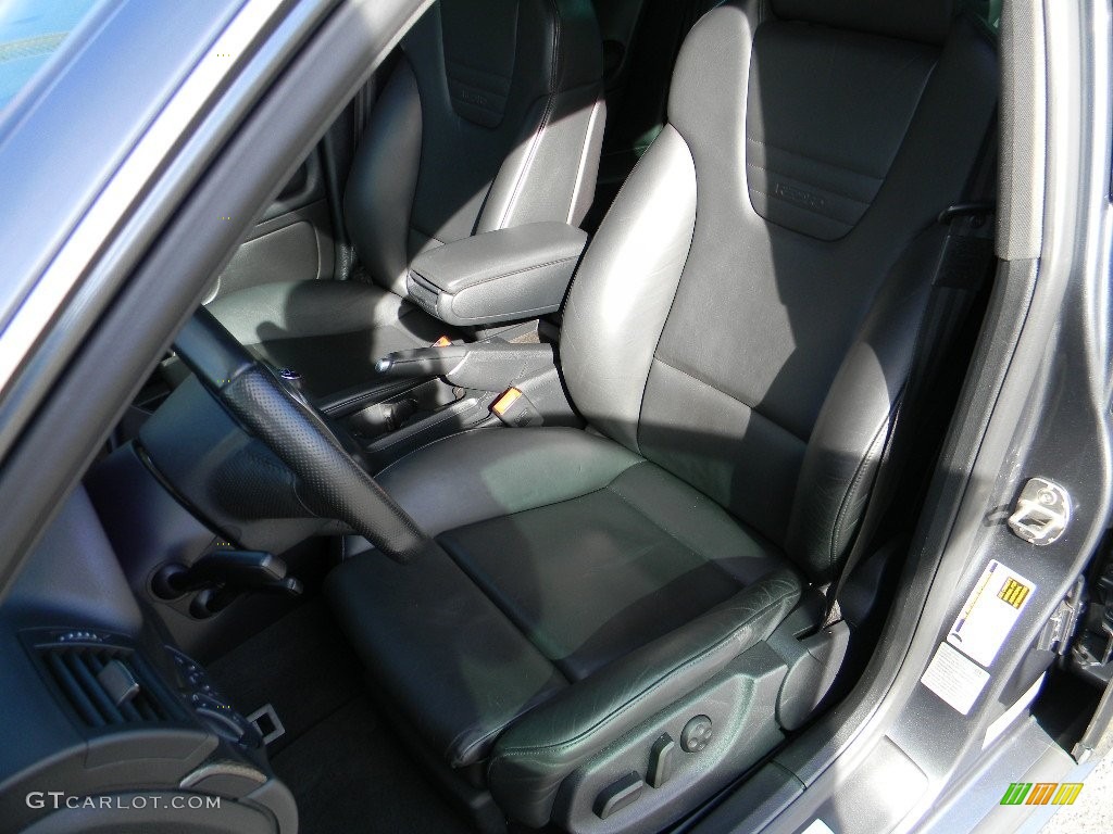 2008 S4 4.2 quattro Sedan - Dolphin Grey Metallic / Black/Silver photo #19