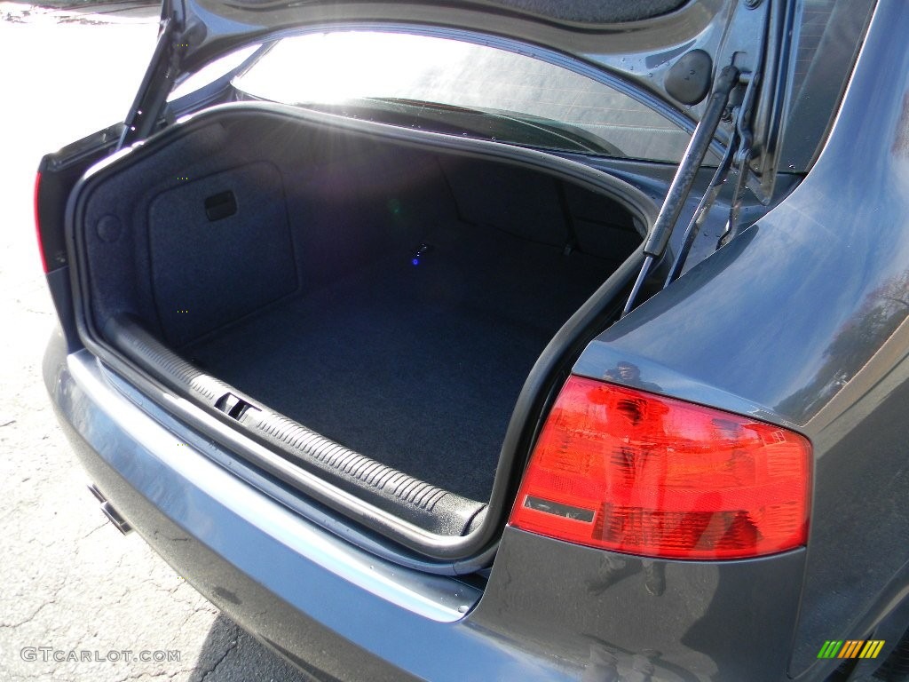 2008 S4 4.2 quattro Sedan - Dolphin Grey Metallic / Black/Silver photo #21