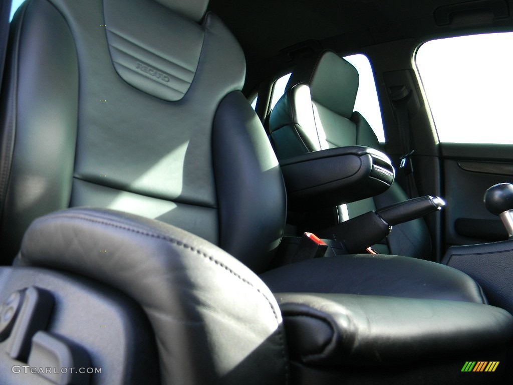 2008 S4 4.2 quattro Sedan - Dolphin Grey Metallic / Black/Silver photo #24