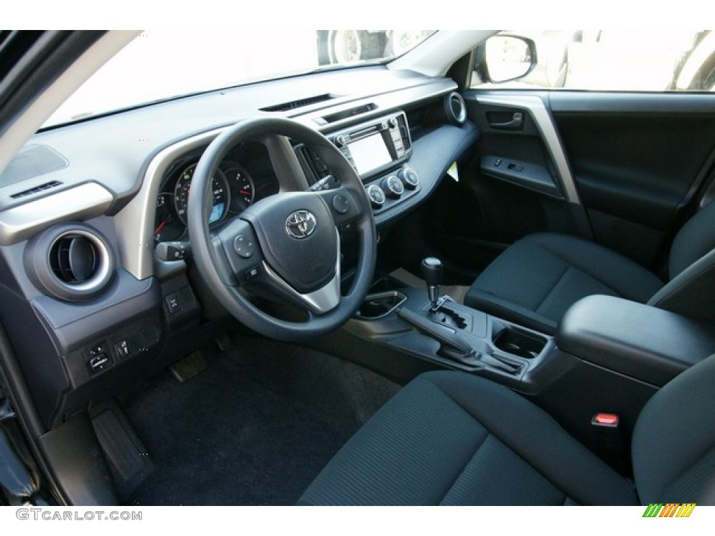 2016 RAV4 LE AWD - Black / Black photo #5